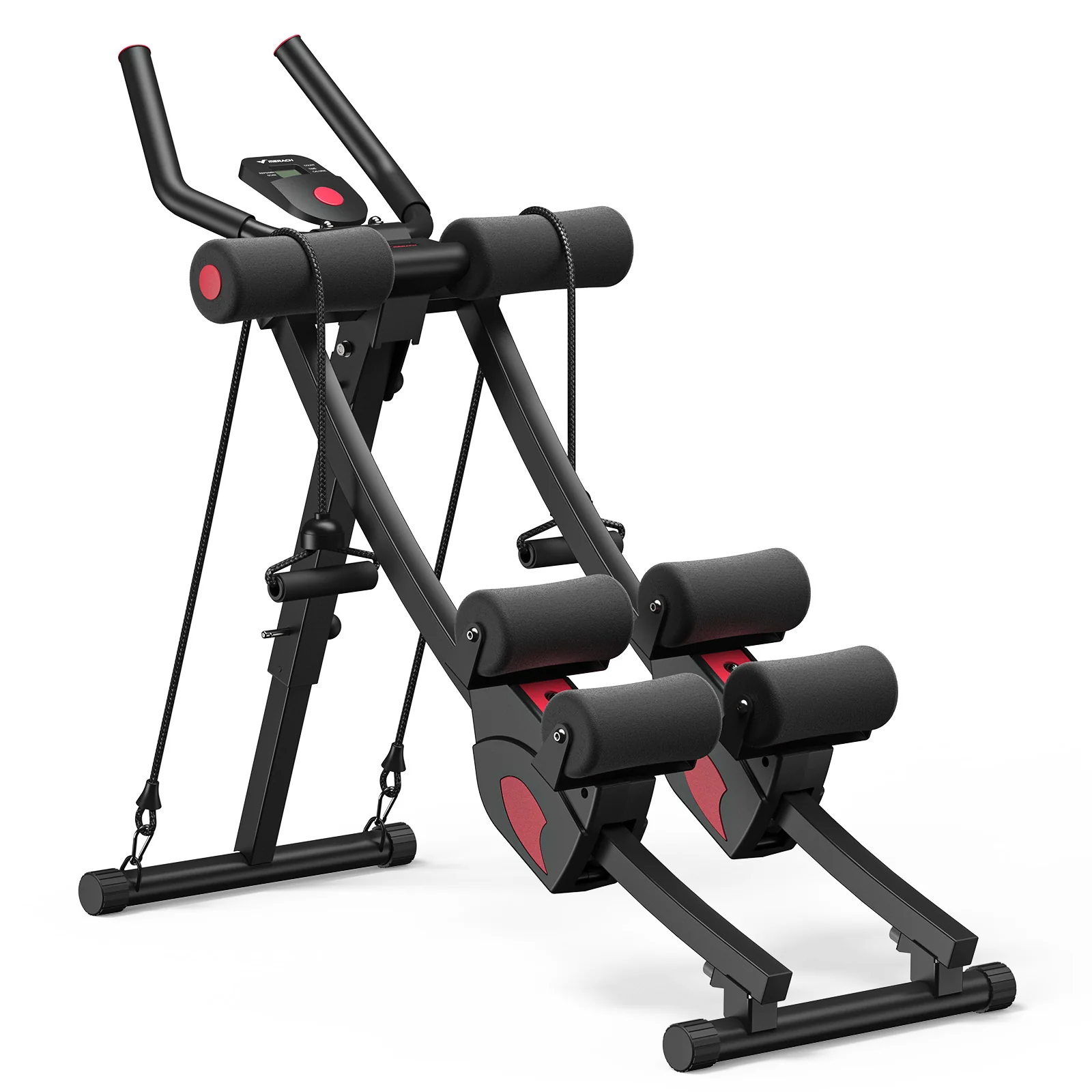 Dual-Track Ab Machine with Separated Sliders for Advanced