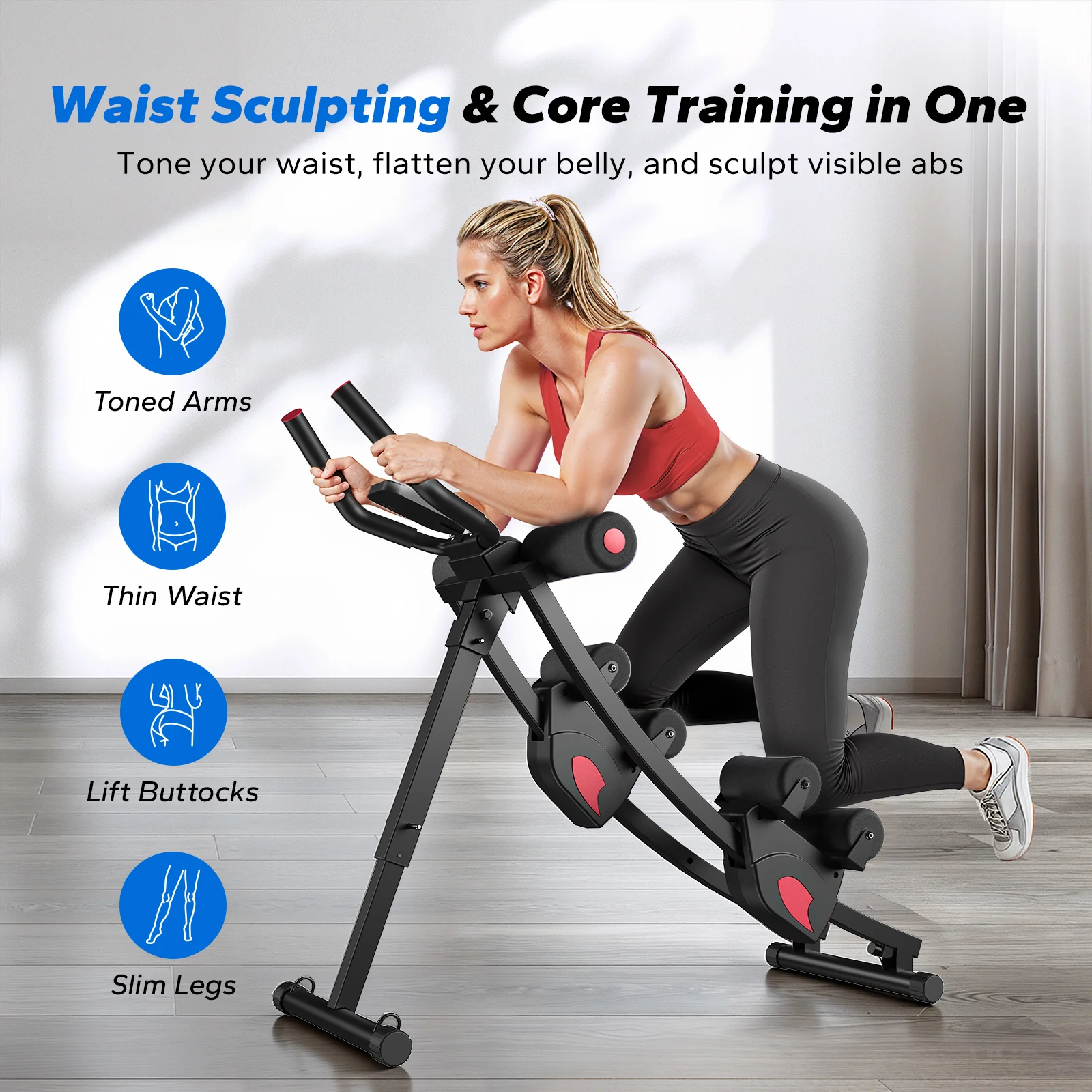 Dual-Track Ab Machine with Separated Sliders for Advanced - Image 4