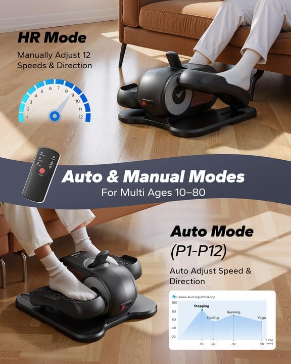 Under desk Electric Elliptical Machine-E32 Mini - Image 7