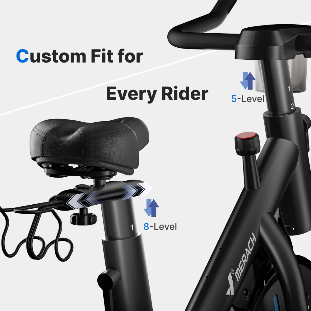 S26 Aura Exercise Bike with 15.6'' HD Screen - Image 5